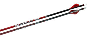 Carbon Express Maxima Red Fletched Carbon Arrows